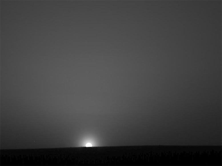 Восход на Марсе