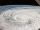 Вид на ураган Айк из космоса